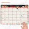 2026 Bountiful Blooms Medium Desk Pad Monthly Blotter Calendar